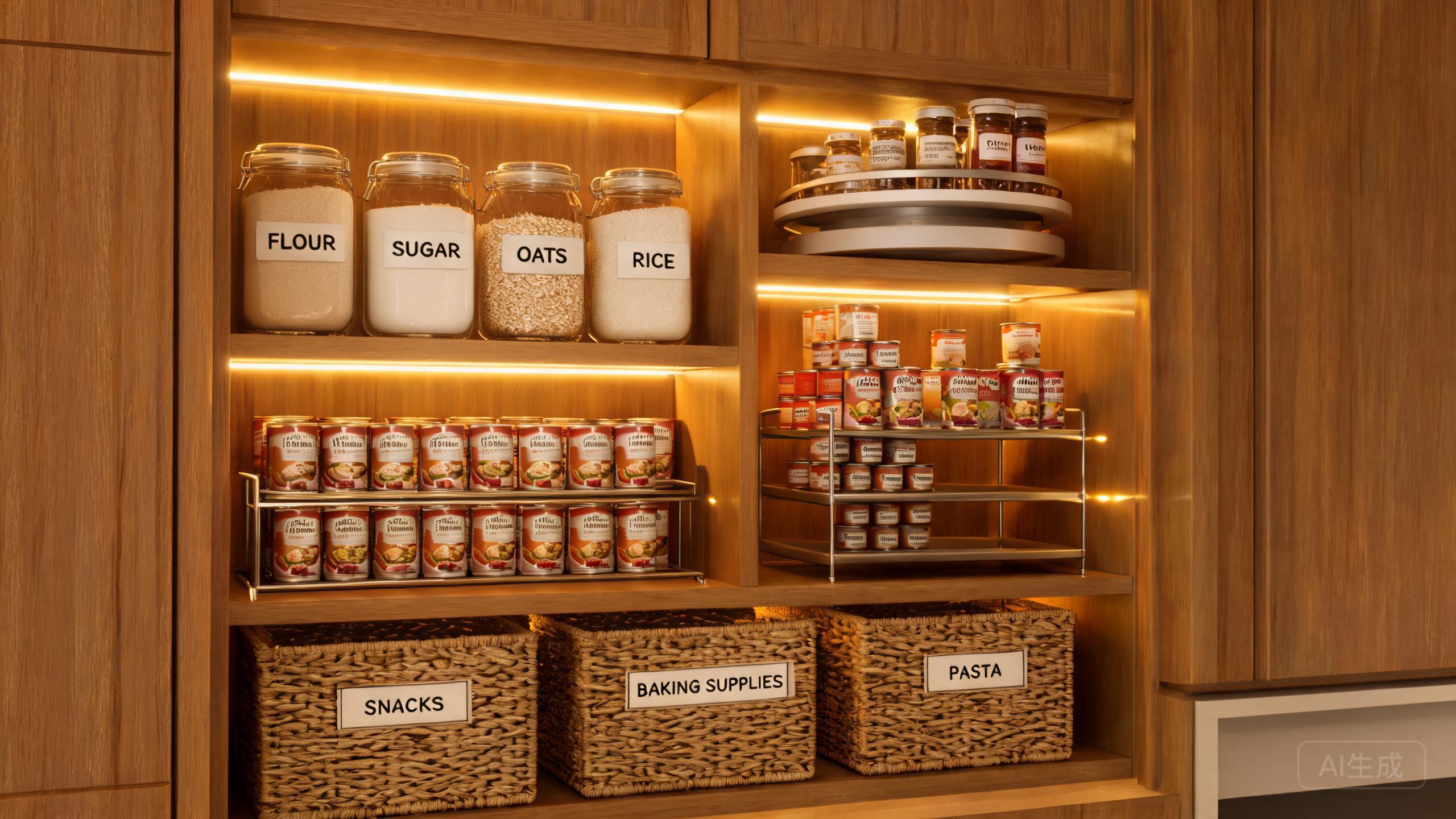 15 Pantry Organization Ideas for Small Kitchens